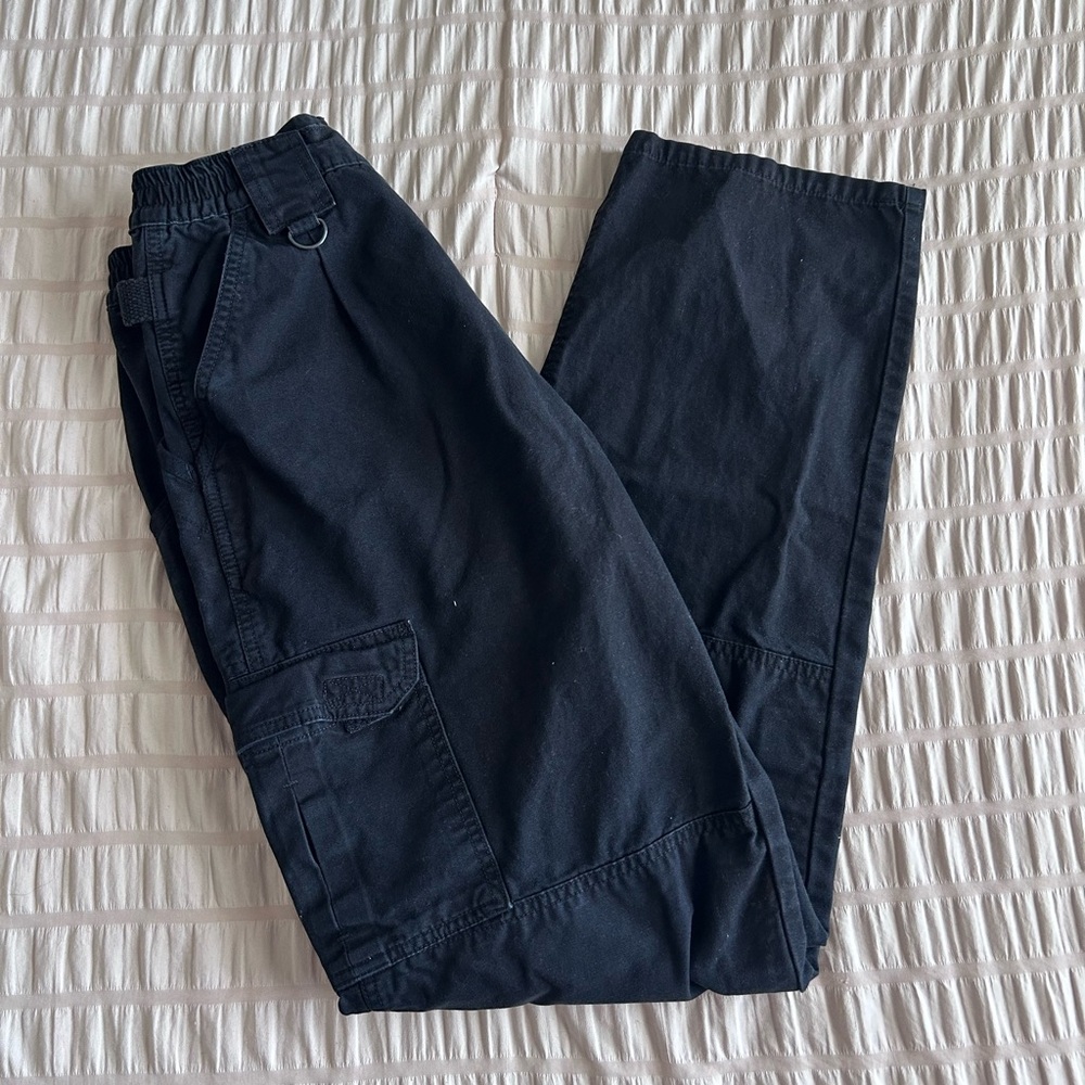 5.11 Men's Tactical Black Cargo Utility Work Pants (30x34)